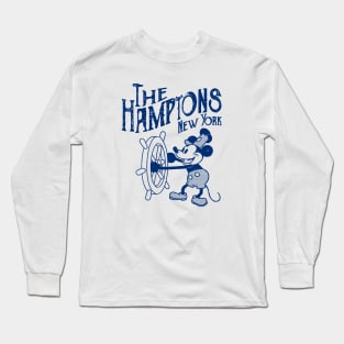 Steamboat Willie - The Hamptons Long Island Long Sleeve T-Shirt